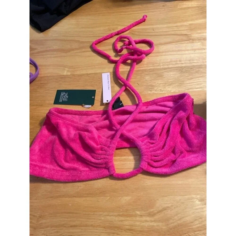 Wild Fable halter bra top Pink size small